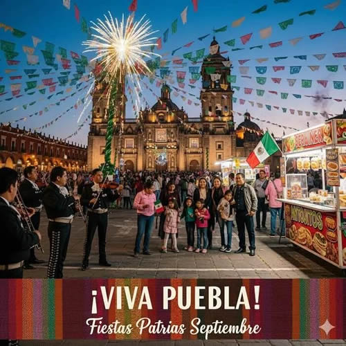 Fiestas patrias 2025 puebla